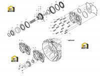 Вал входной и фланец 1367.102.004