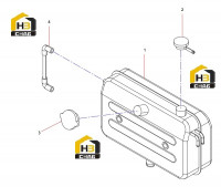 Бак расширительный 11143844