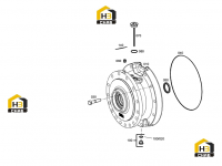 Корпус бортового редуктора 4469.118.001