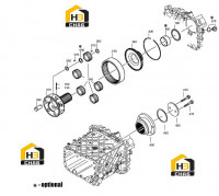Привод планетарной передачи и фланец 1315.132.015