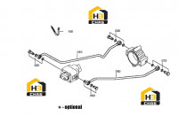 Трубки выключения демультипликатора 1315.145.004