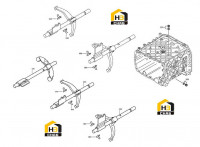 Вилки переключения передач 1315.106.008