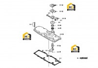 Компоненты рычага переключения передач 1316.111.802