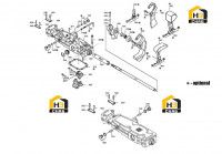 Корпус механизма переключения передач (часть 1) 1316.108.838
