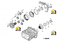 Привод планетарной передачи и фланец 1315.132.015