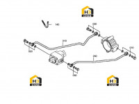 Трубки выключения демультипликатора 1315.145.004