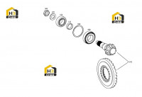 Пара гипоидная и комплектующие 4475.102.278