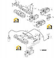 Корпус и комплектующие механизма переключения передач (часть 2) 1316.171.403