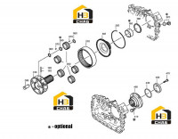 Привод планетарной передачи и фланец 1315.132.015
